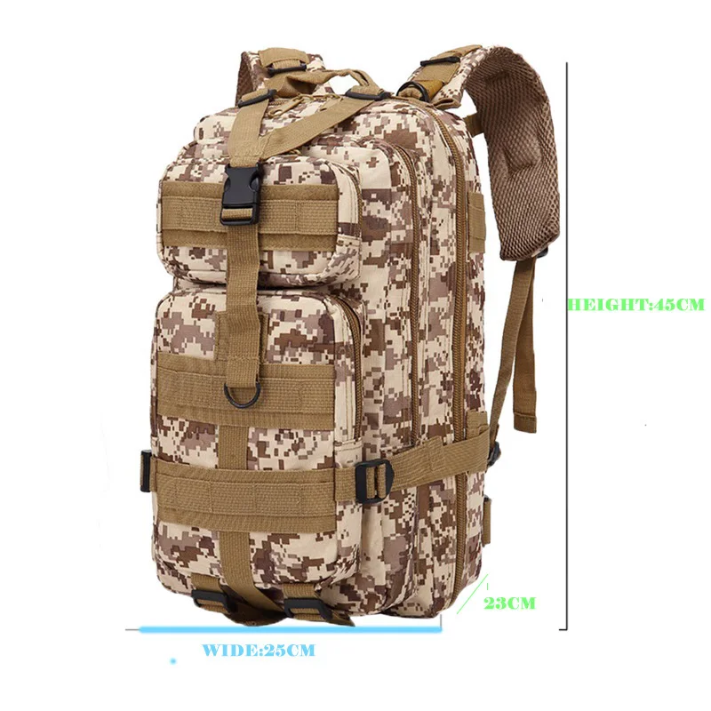 30L вместительный мужской тактический рюкзак армейская военная сумка для спорта