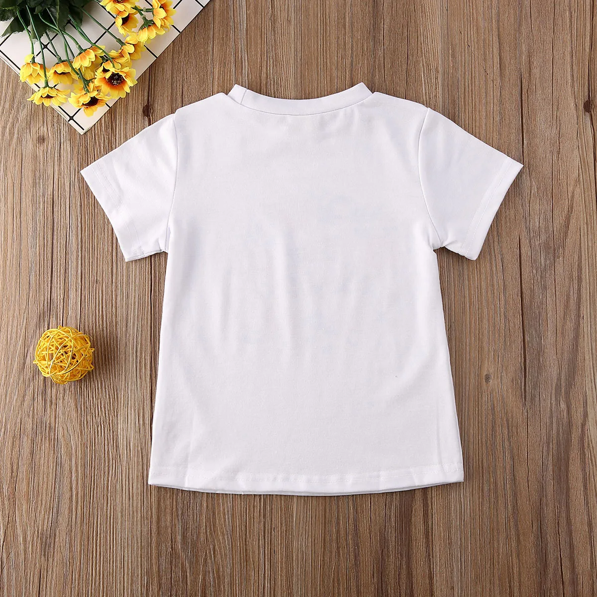 

Infant Toddler Baby Girl Summer Matching Clothes Big Sister Floral T-shirts Tee Little Sister One Piece Bodysuit Outfits Sunsuit