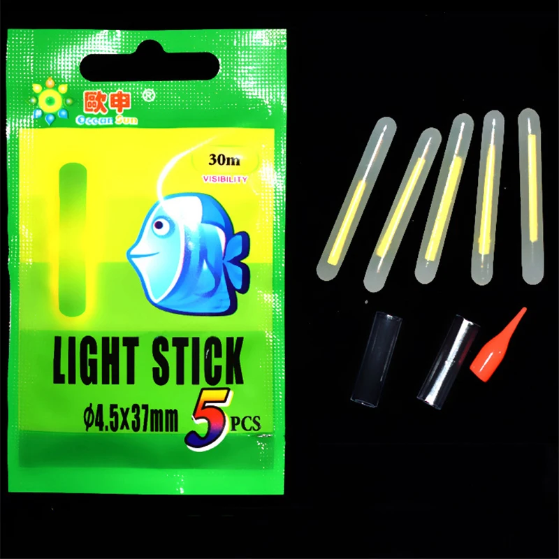 5 шт. флуоресцентсветильник рыболовная удочка светящаяся в светильник ноте |