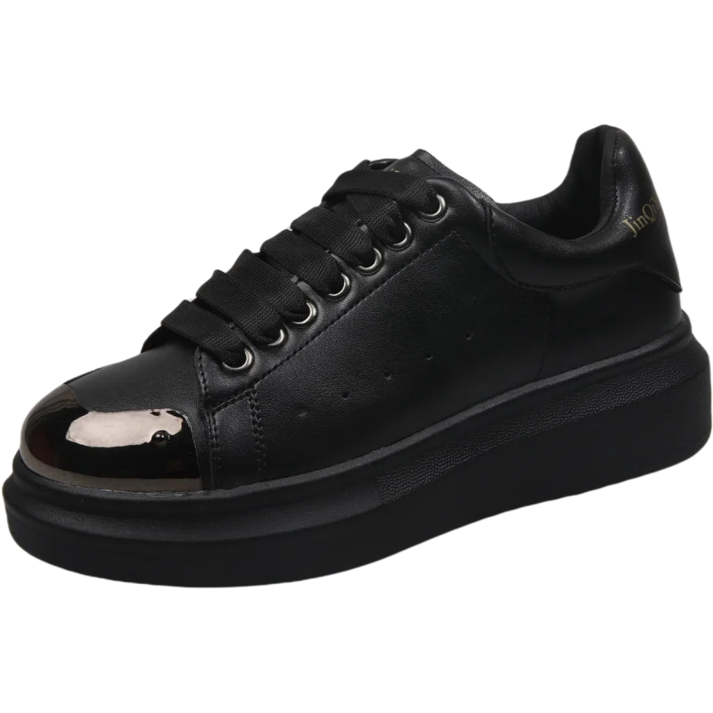 

Spring Women Sneakers Breathable Waterproof Platform Vulcanize Shoes Woman Sneakers Leather Casual Shoes Zapatos De Mujer