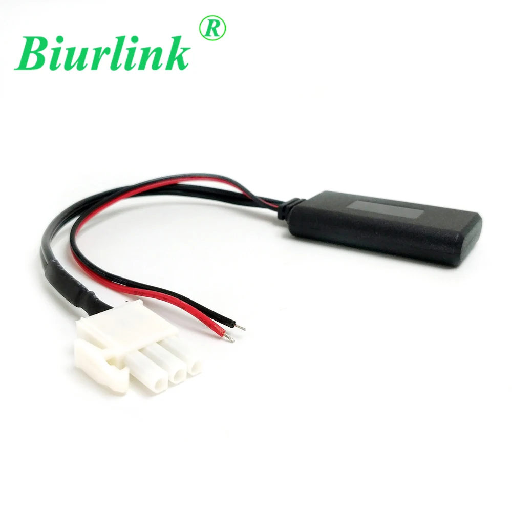 Biurlink Wireless Bluetooth 5.0 Module Audio Music Input Aux Cable Adapter for Honda Goldwing GL1800 2001-2014 F6B 2013-2014