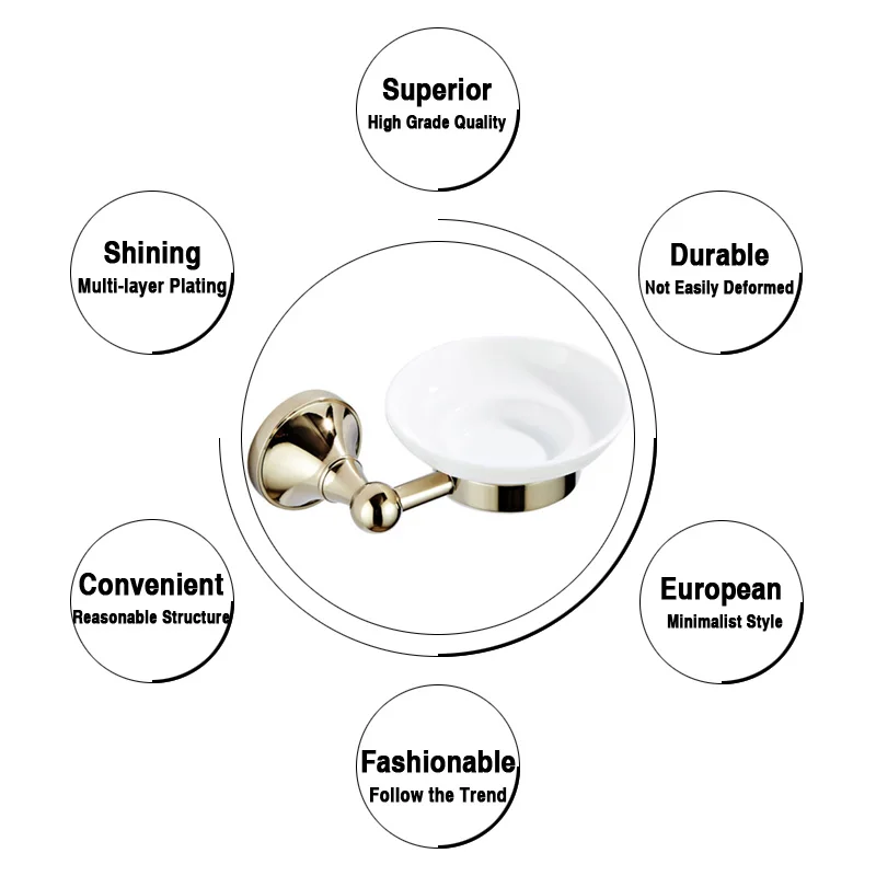 Античный держатель для мыла бронзовый черный матовый и посуды с керамическими