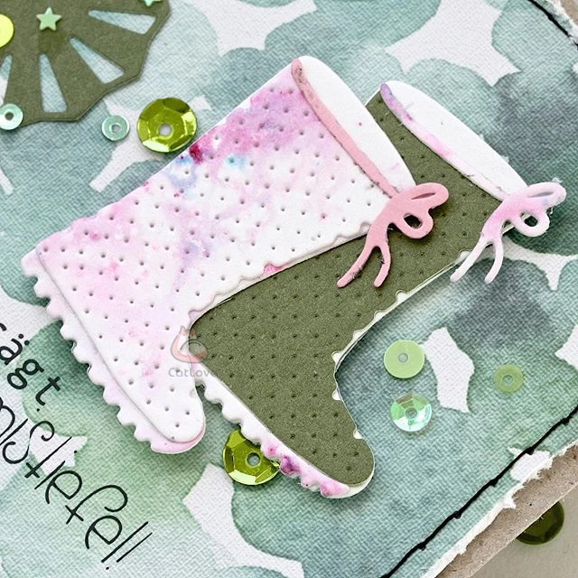 Catlove Rain Boots Metal Cutting Dies Scrapbooking Mold Knife Stencil Die Cuts Card Making DIY Craft Embossing New For 2020 | Дом и сад