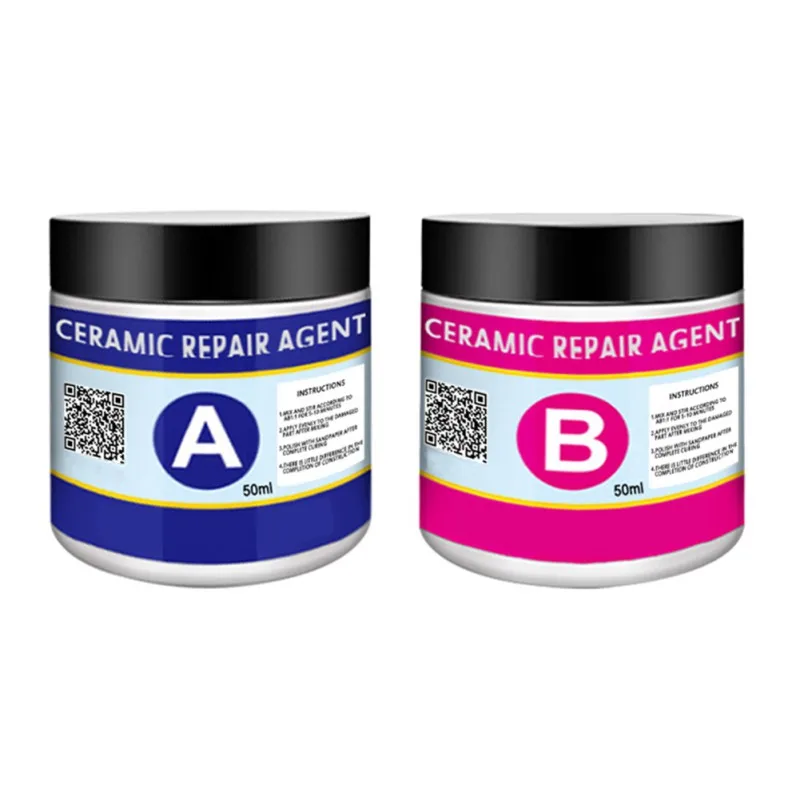 Набор для ремонта керамики A + B керамическая плитка душа трещины очистка