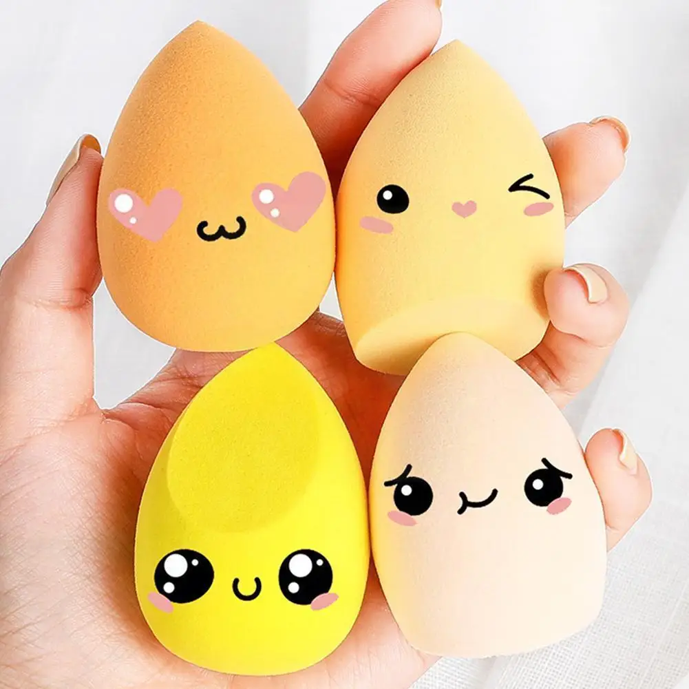 

Cosmetic Puff Water Drop Makeup Sponge Cosmetic Puff For Foundation Concealer Cream Makeup Blender Soft Water Sponge J8Y6