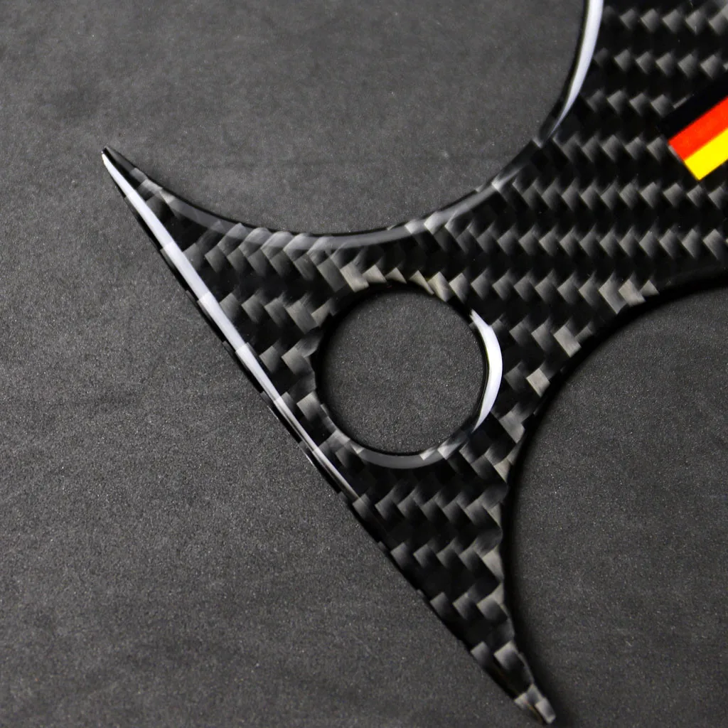 Углеродное волокно задний кондиционер выхлопная Панель рамка Крышка ForMercedes c