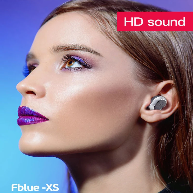 Fineblue Fblue XS TWS Беспроводные Bluetooth 5 0 наушники HD звук мини Игровые IPX5 защита от пота