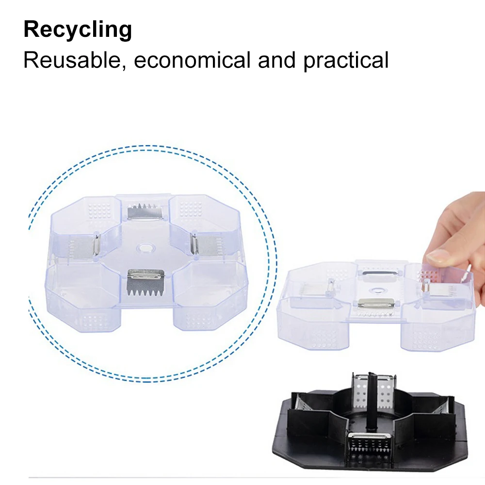 3/5 шт. многоразовая искусственная ловушка для тараканов с приманками Нетоксичная
