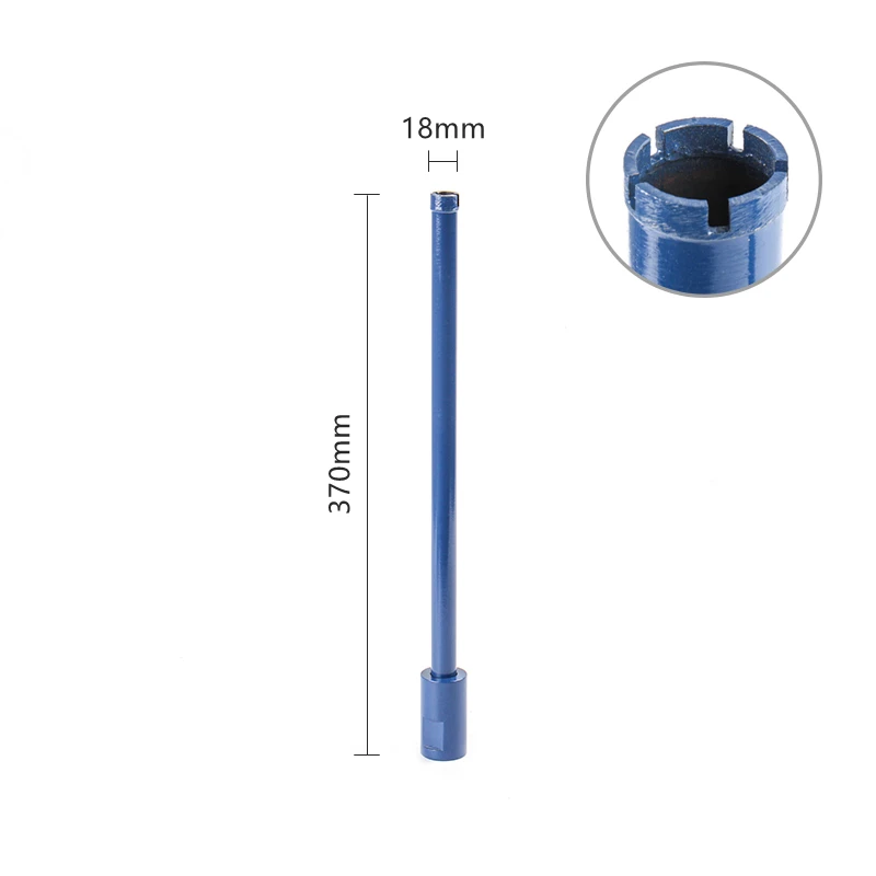

18-83 мм 370 мм M22 Алмазное корончатое сверло для стены, бетона, перфоратора, каменного сверления для воды, влажного мрамора, гранита, сверления стен