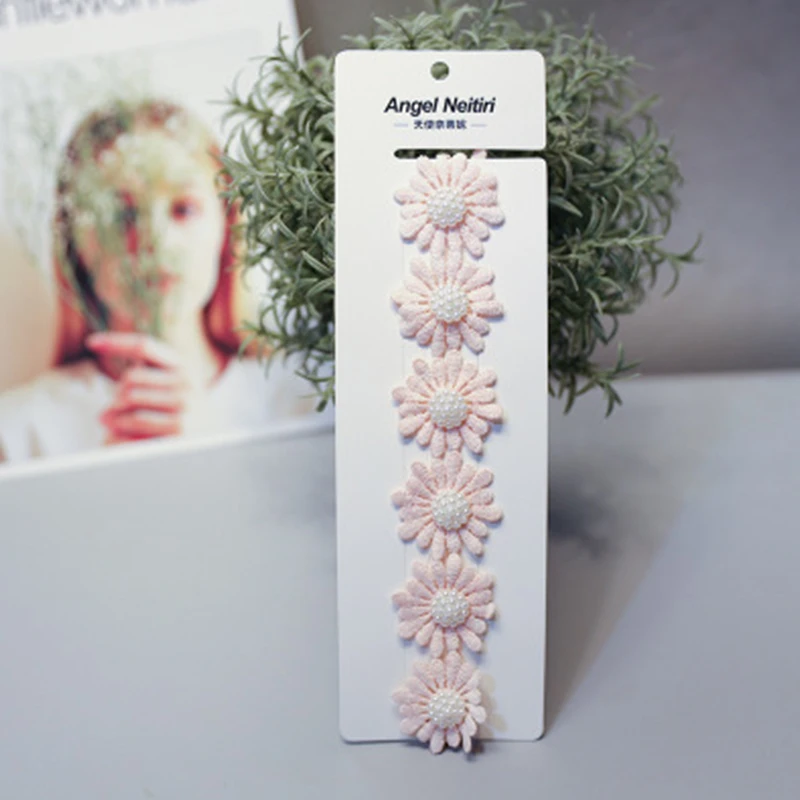 Перал цветок детская чалма повязки на голову для новорожденных девочек