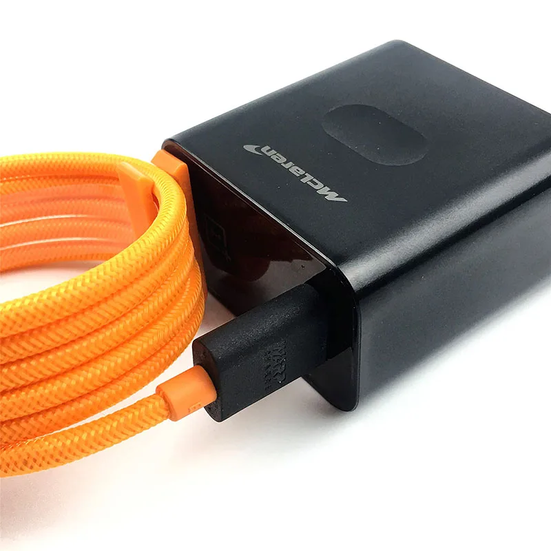 Зарядное устройство Oneplus 8 Pro 30 Вт Mclaren 5 В/6 А USB кабель для 7 7T 6T 6 5T 3T|Зарядные