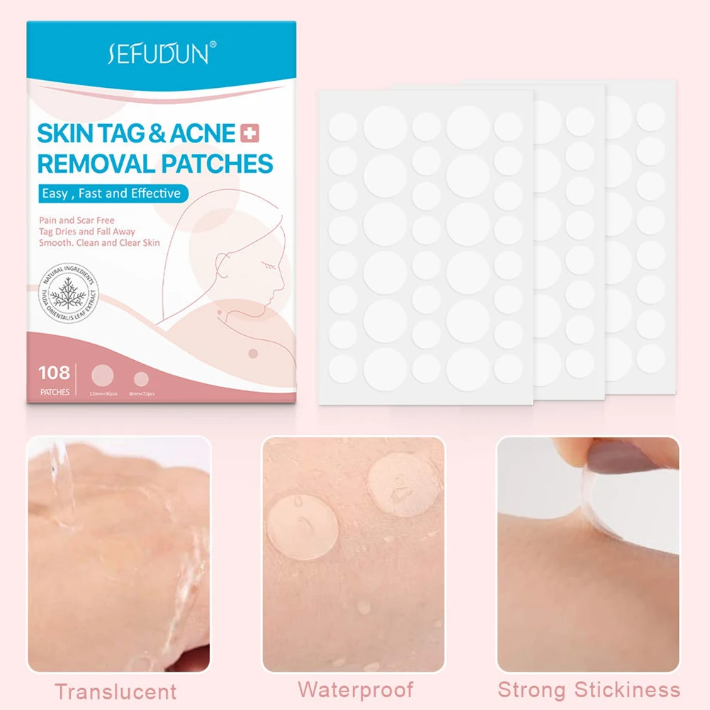 1 коробка из 108 шт. накладки для удаления акне ухода за кожей|Устройство кожей