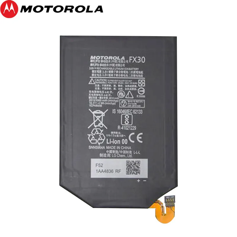 Motorola Original FX30 2810mAh For Motorola Moto X Pure Edition X Style Pure X Style X+2 XT1570 XT1572 XT1575 New battery