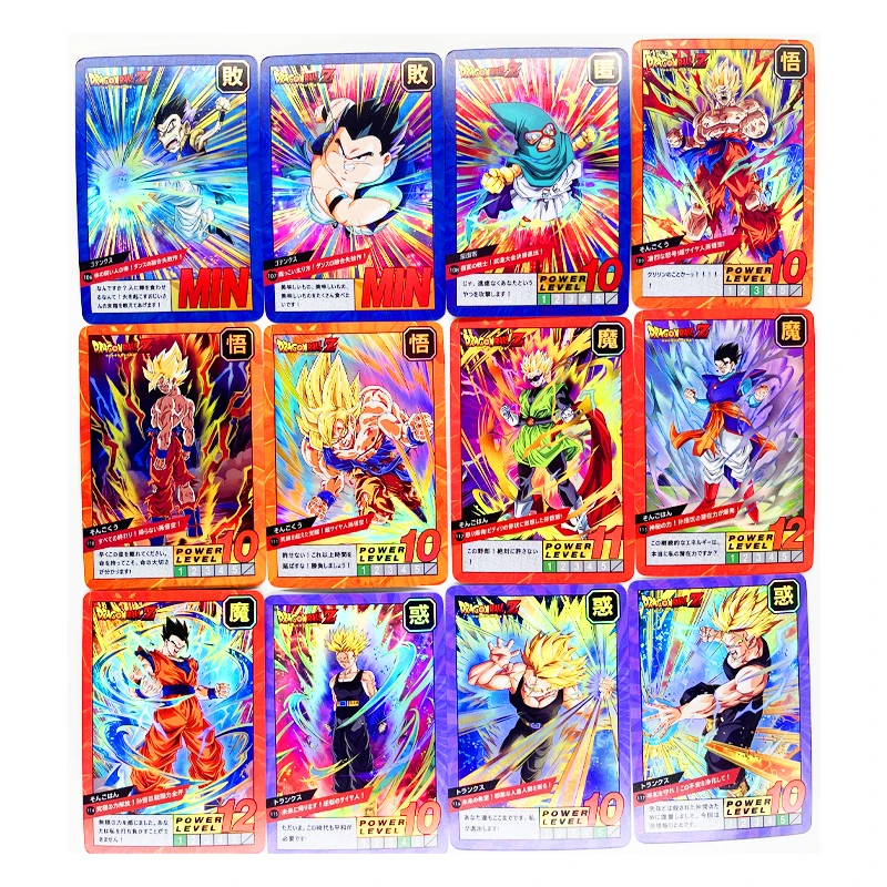 54 шт./компл. Dragon Ball Z GT Burst No.3 суперсайянские герои Боевая карточка ультра инстинкт