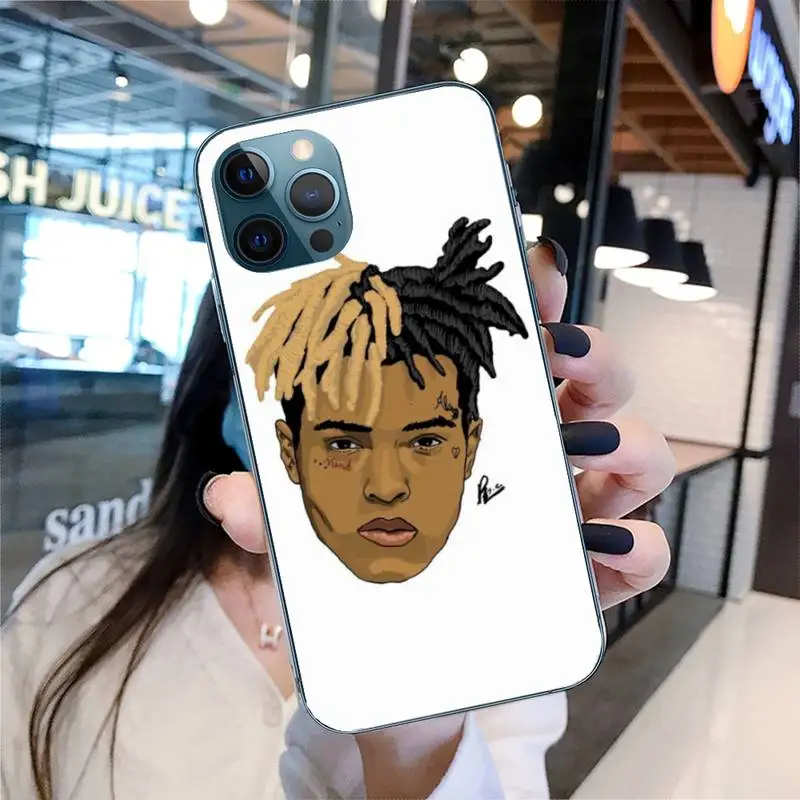 

FHNBLJ Rap singer XXXTentacion Phone Case For iPhone SE2 11 Pro XS MAX XS XR 8 7 6 Plus 5 5S SE Case