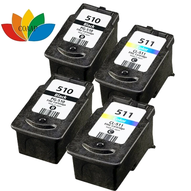 Совместимость PG-510 CL-511 чернильный картридж для принтера Canon PG510 CL511 Pixma IP2700 MP230 MP250