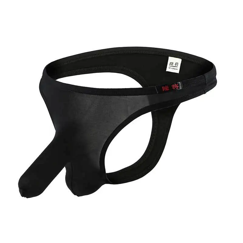 Men's Sexy Modal Underwear Jock Straps Erotic Lingerie Long Bulge Pouch Bikini Thongs G-strings Gay Men Male Panties |