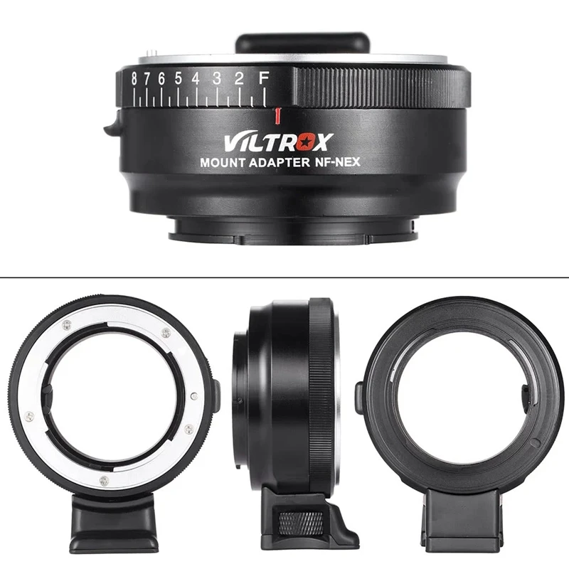 VILTROX NF-NEX переходное кольцо для объектива Nikon G/F/AI/S/D Sony E Mount Camera