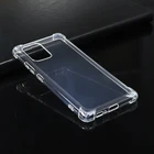 Противоударный Прозрачный Силиконовый ТПУ мягкий чехол-накладка для Samsung Galaxy S10 Lite