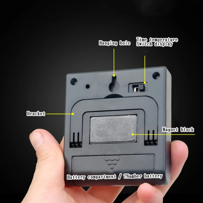 

1pc Kitchen Food Steel Kitchen Materials Meat Timer Supplies Thermometer Cooking Stainless BBQ With Food