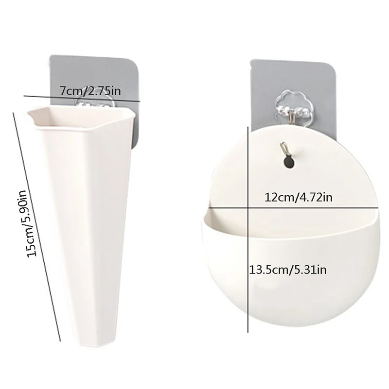 

2020 Creative Wall Mounted Acrylic Vase Wall Hanging Planter Plant Flower Pot Holder New