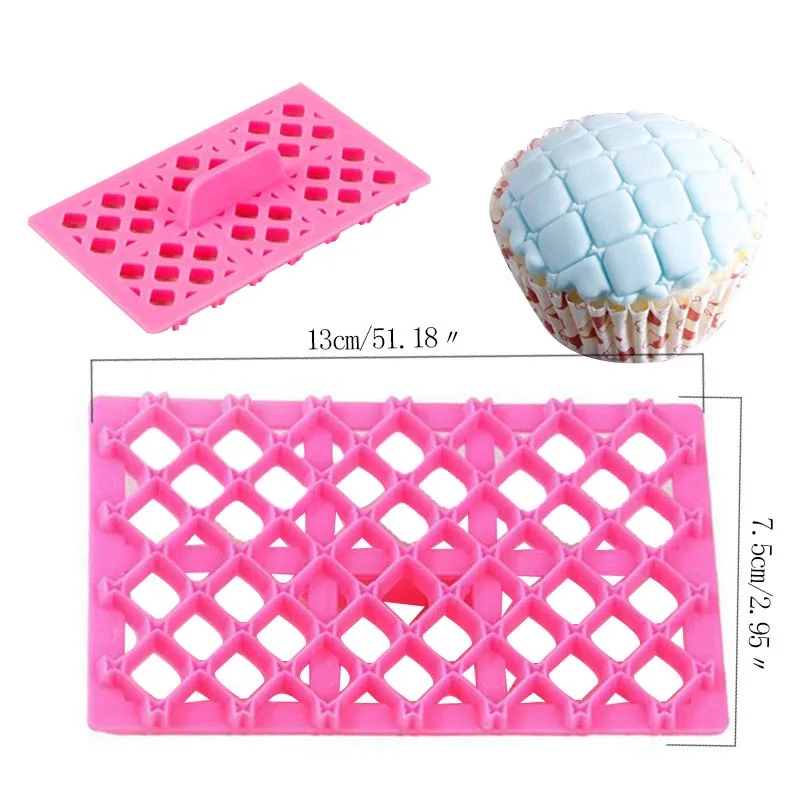 Новый дизайн кружева сердце любовь Алмазный цветок нож для кексов Торт Sugarcraft