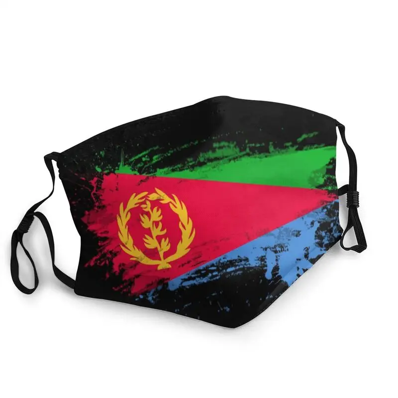 

Маска для лица Eritriea унисекс с флагом, пылезащитная Эритрейская маска для защиты от брызг, респиратор многоразового использования для взрос...