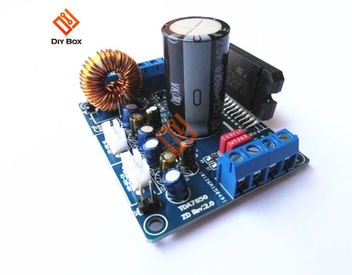 Плата усилителя DA7850 4x50 Вт 12 В автомобильный аудио Hi-Fi модуль мощности BA3121