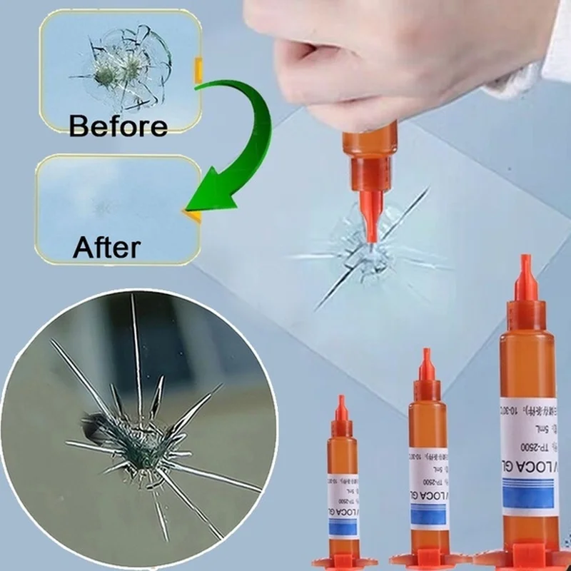 УФ-клей 5 мл оптический прозрачный клей для ремонта окон | Автомобили и мотоциклы