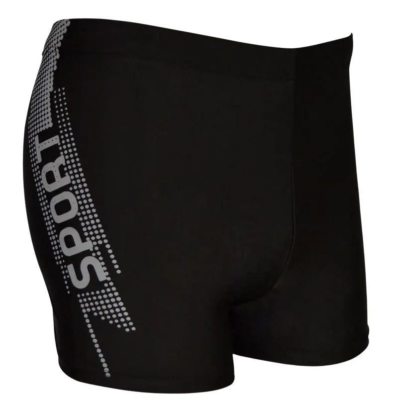 Мужские плавки для плавания трусы-боксеры взрослых с высокой талией одежда