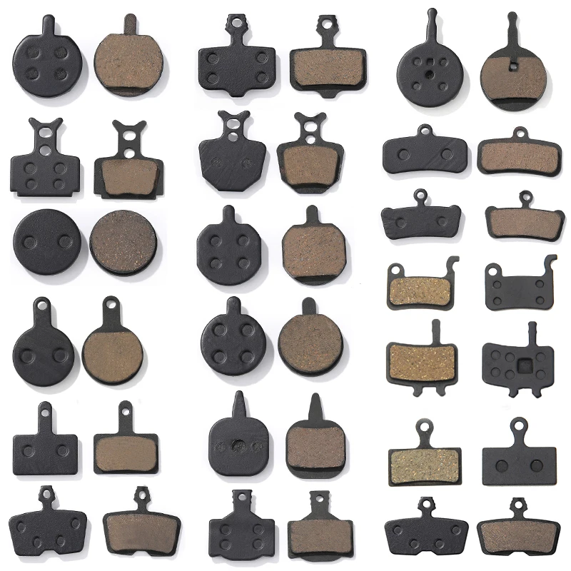 

6 Pairs of Resin Bicycle Brake Pads are Used For Shimano SRAM AVID HAYES and Other Disc Brakes