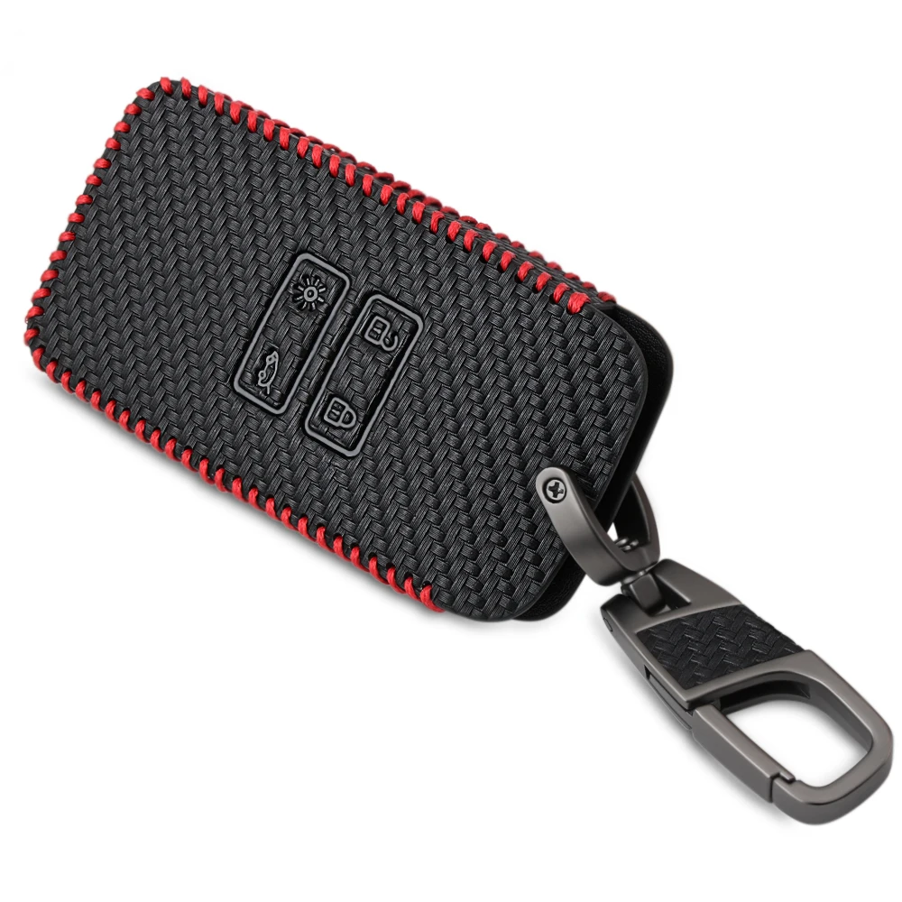 Кожаный чехол для ключа автомобиля защитный Renault Koleos Kadjar 2016 2019|Футляр