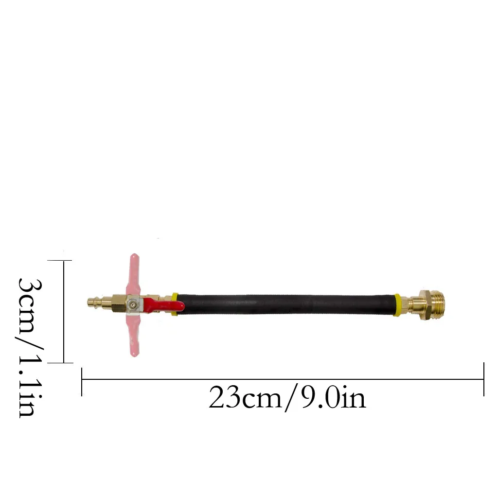 

Garden Lawn Patio Air Compressor Quick-connect Plug Water Blow Out Fitting Adapter For Winterize Sprinkler Connector Adapter