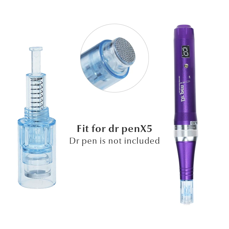 

Dr Pen X5 Derma Pen Needles 10 Pcs Microneedling Cartridges Derma Rolling MTS Micro needle Therapy System Skin Care Beauty Tool