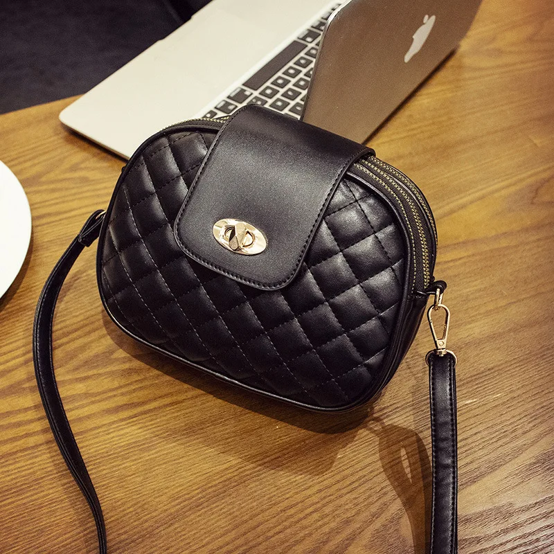 

Hot Fashion Crossbody Bags for Women 2019 High Capacity 3 Layer Shoulder Bag Handbag PU Leather Women Lady Messenger Bags