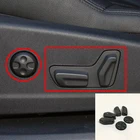 ABS углеродное волокно для Peugeot 508 привлекательный SW GT 2019 кнопка переключения регулировки сиденья автомобиля Тюнинг чехла отделка Аксессуары