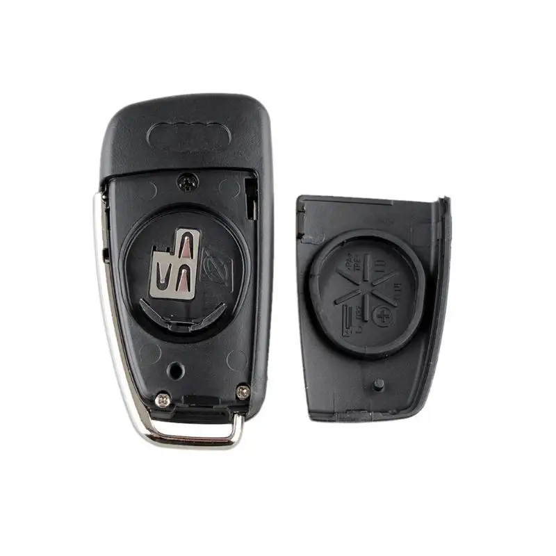 Car Remote Key Case 3 Buttons Flip Folding Portable Wear-resistant and Durable Shell Replacement for Audi A6 A8 | Автомобили и