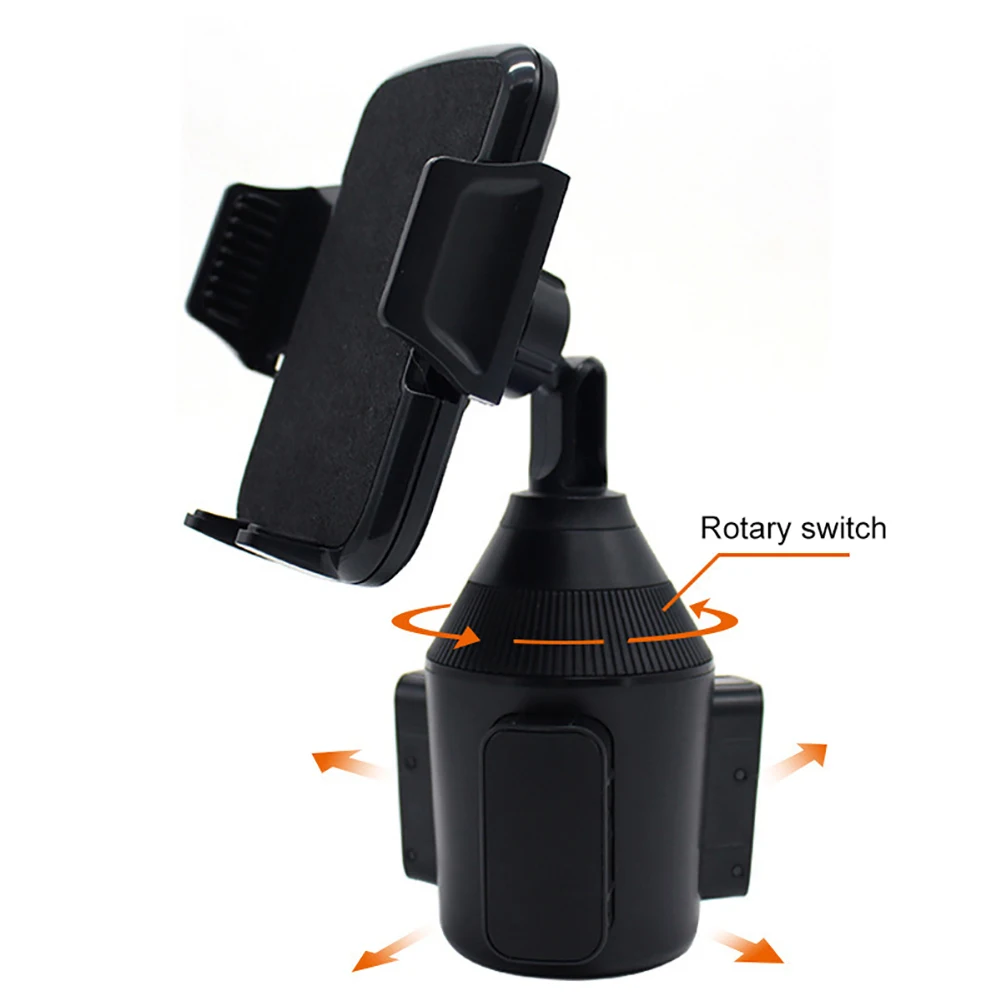 

Universal Car Cup Holder 360 Degree Rotating Car GPS Mobile Phone Bracket Stand