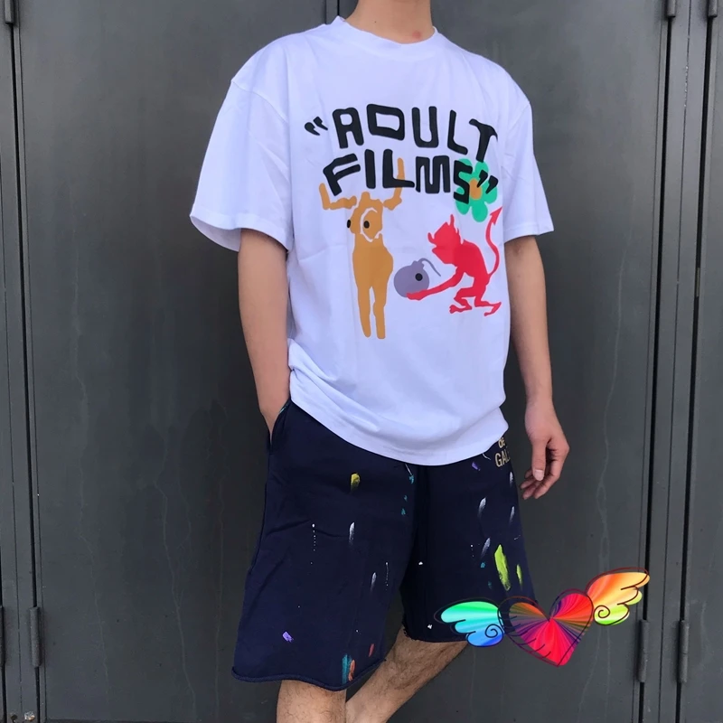 Футболка CPFM.XYZ Films 2021 для мужчин и женщин Высококачественная с принтом маленького