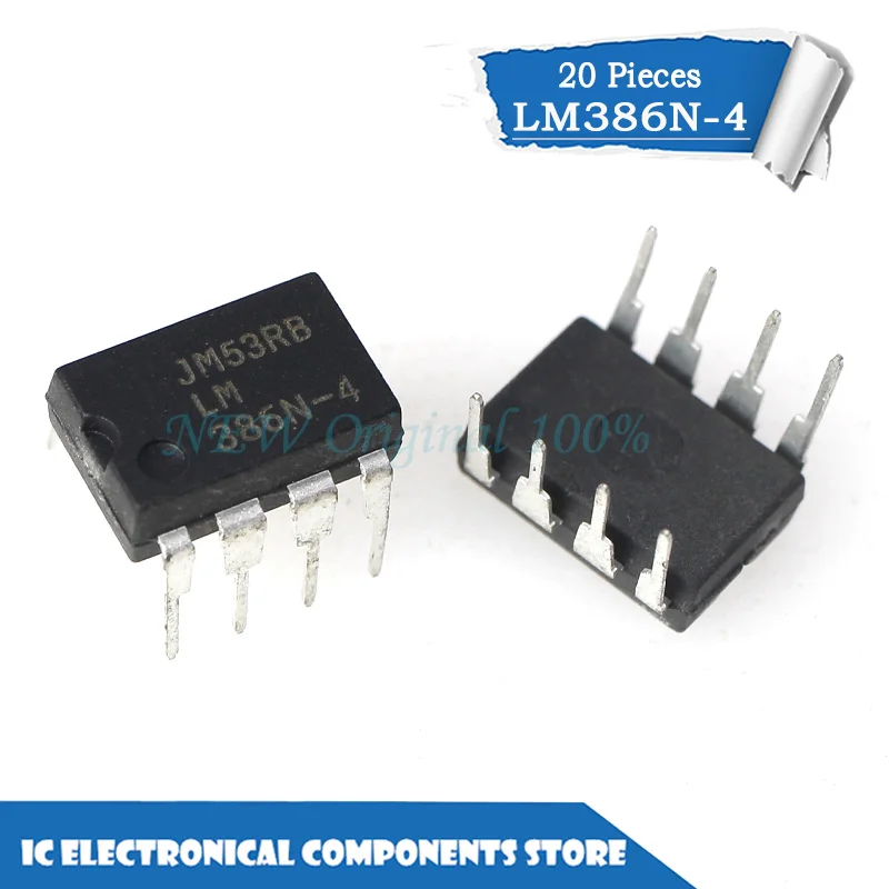 

New original LM386N-4 DIP-8 IC 20pcs/lot