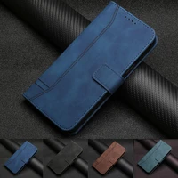 leather flip case for realme 8 8 pro 7 7i pro wallet cover for coque oppo realme c12 c15 3d embossed phone case