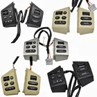 Новые автомобильные аксессуары кнопки управления рулевым колесом с кнопками подсветки, соединительный провод для Nissan LIVINA TIIDA SYLPHY