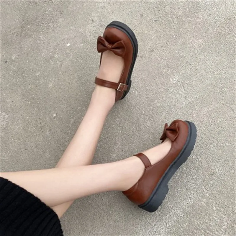 Туфли PXELENA женские на низком каблуке винтажные Повседневные Удобные туфли