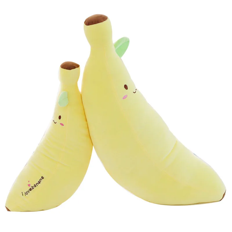 Подушка бойфренда мягкая длинная подушка супер плюшевая игрушка-банан Рождество