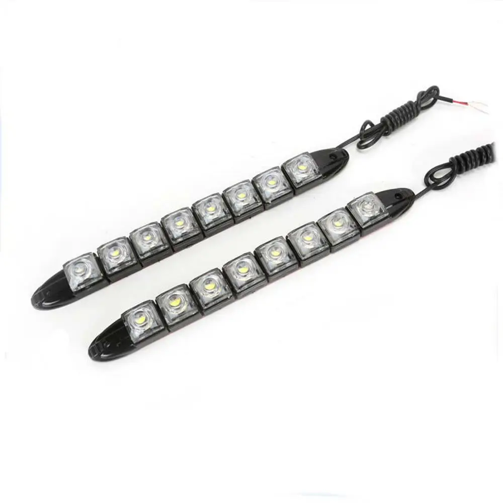 

2x Universial DRL Flexible Daytime Running Light Driving Daylight Fog Lamp