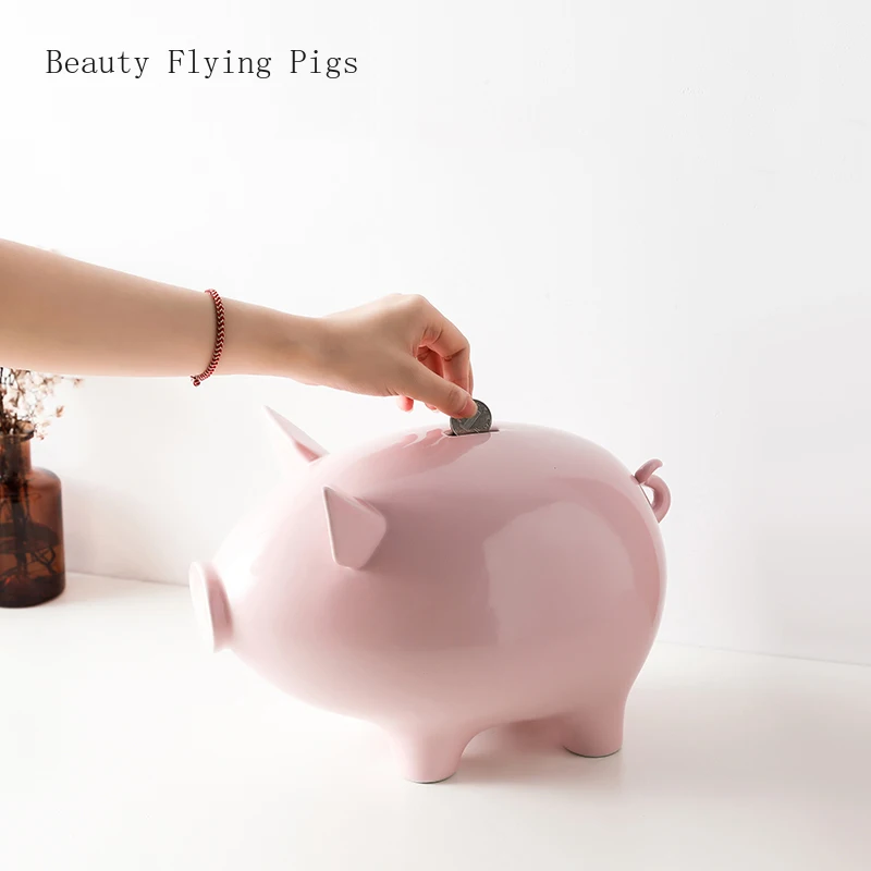 Прямая продажа Новые Креативные керамические свинья-копилка милые детские