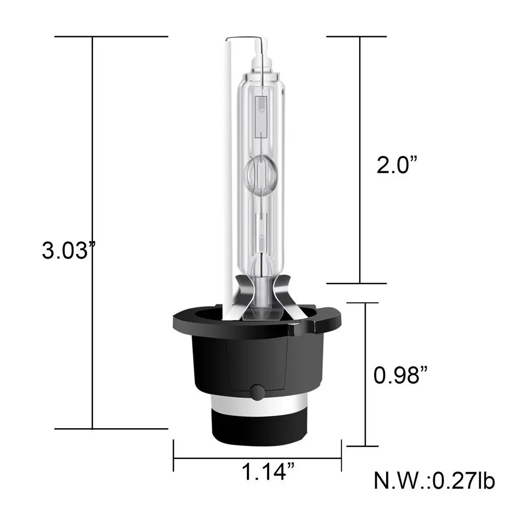 

Car Headlight D2S D2C 35W HID Xenon Bulb Xenon Lamp Led Car Light Hid Xenon Headlight HID Replacement Bulbs