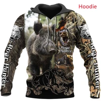 mens new crop top interesting boar pattern 3d printing harajuku casual zipper pullover unisex sweatshirthoodie apparel 301