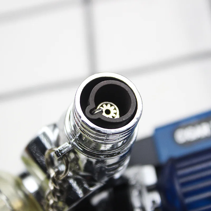 Мини бутановый струйный факел для сигарет защита от ветра зажигалка пластиковый