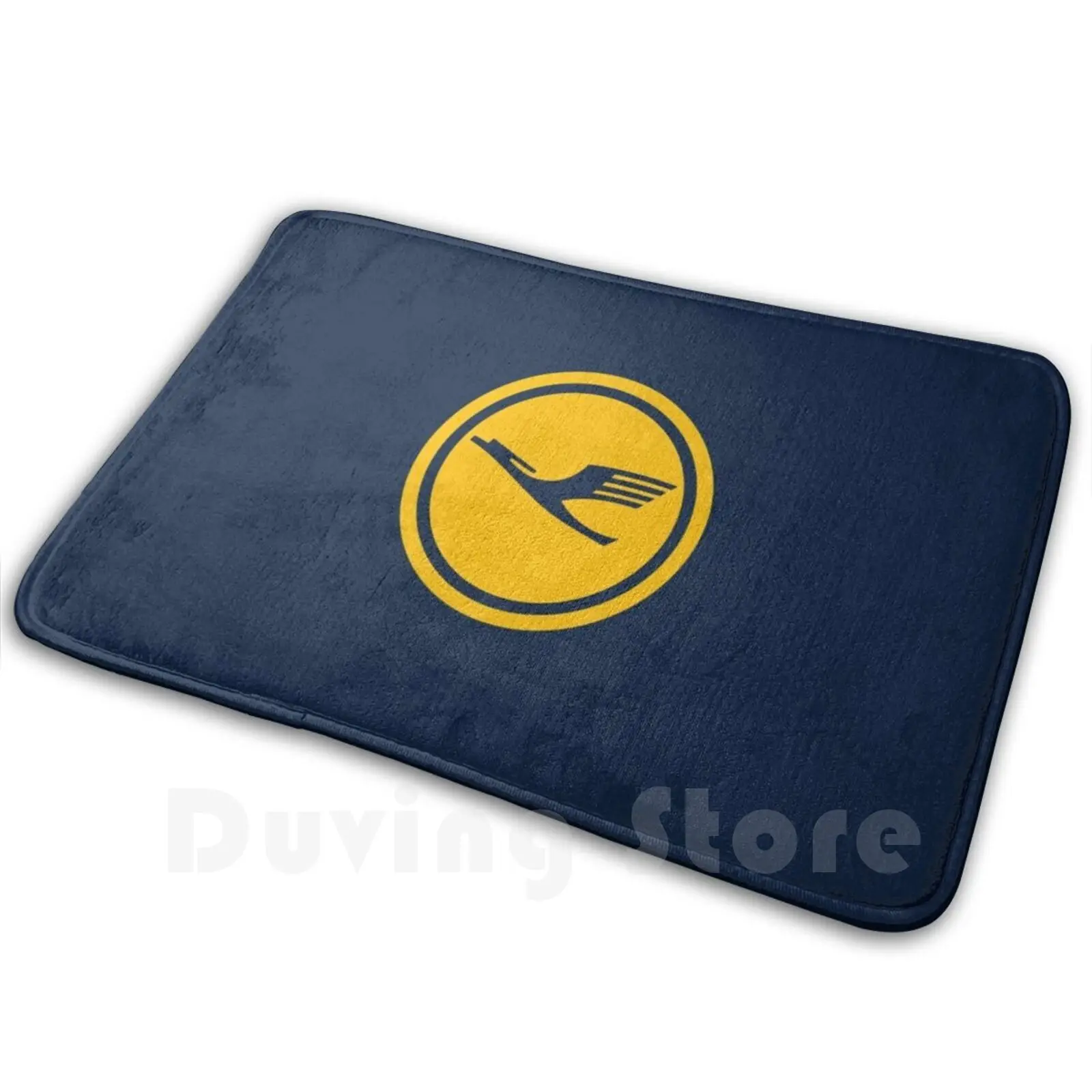 

Lufthansa Carpet Mat Rug Cushion Lufthansa Aviation Jet Plane Pilot Captain Stripes Airways Boeing Airbus Airplane Runway